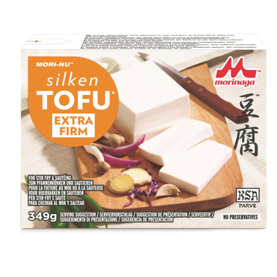 Tofu extra fest, orange MORINAGA 12x349g