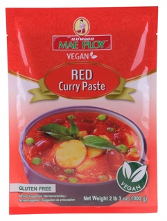 MAE PLOY Currypaste Rot VEGAN 12x1kg