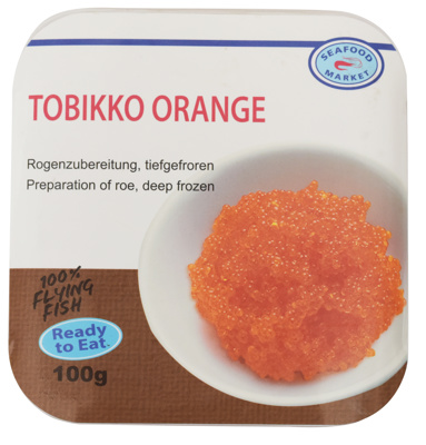 Tobikko Orange Seafood Market 30x100g