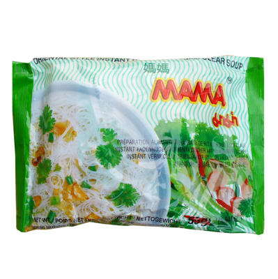 MAMA Instant Rice Vermicelli Clear Soup 30x55gr
