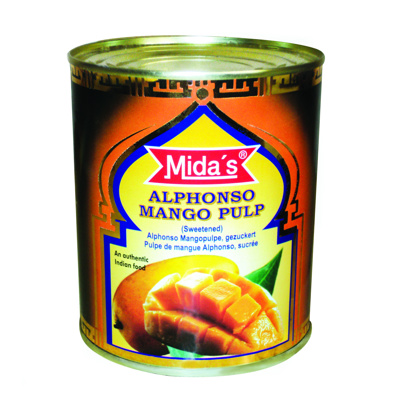 MIDA'S Mango Pulpe Alphonso 6x850g