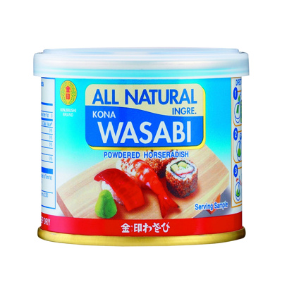 Wasabi Pulver, All Natural KINJIRUSHI 10x25g