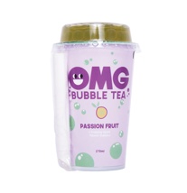 Bubble Tea Passion Fruit Green Tea OMG 10x270ml